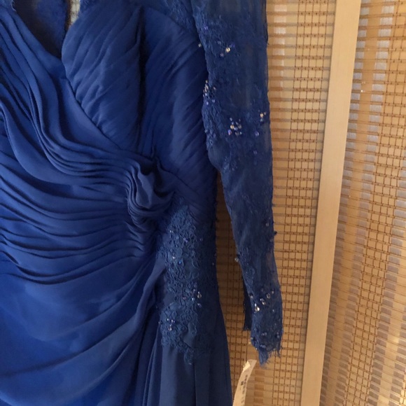 Caterina ROYAL BLUE MOB gown - Picture 8 of 10